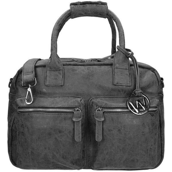 Wimona Alessia 1105 Schoudertas / Laptoptas - 15 inch - Zwart Wimona Alessia 1105 Schoudertas / Laptoptas - 15 inch - Zwart