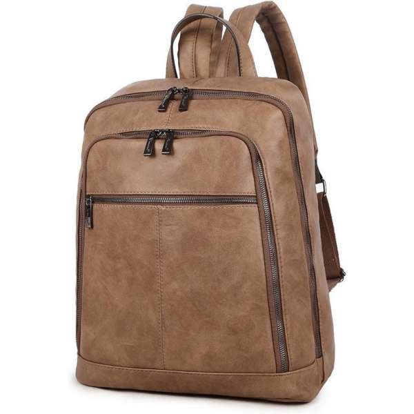 Wimona Marina 5017 Laptop Rugtas - 15,6 inch - Taupe Wimona Marina 5017 Laptop Rugtas - 15,6 inch - Taupe