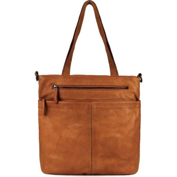 DSTRCT Harrington Road Leren Shopper L - Cognac DSTRCT Harrington Road Leren Shopper L - Cognac