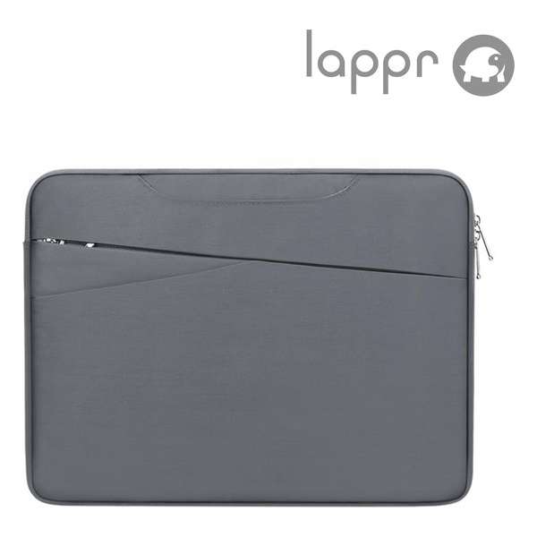 LAPPR® - Laptophoes - Laptopsleeve Nylon - Laptoptas - Duurzaam - Bestseller - 14/15 inch - Grijs