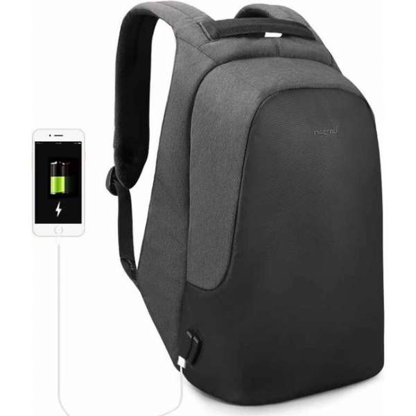 Tigernu Laptop rugzak anti diefstal Trendy Laptopvak tot 15,6 inch - Zwart Tigernu Laptop rugzak anti diefstal Trendy Laptopvak tot 15,6 inch - Zwart