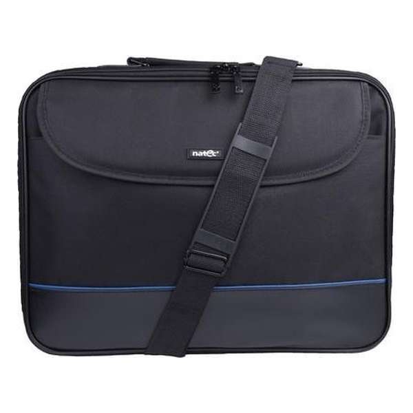 NATEC Impala notebooktas 43,9 cm (17.3'') Aktetas Zwart