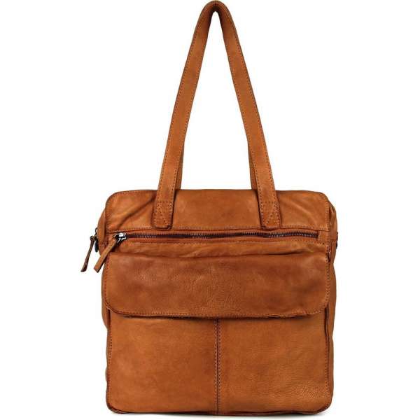 DSTRCT Harrington Road Leren Shopper L - Cognac DSTRCT Harrington Road Leren Shopper L - Cognac