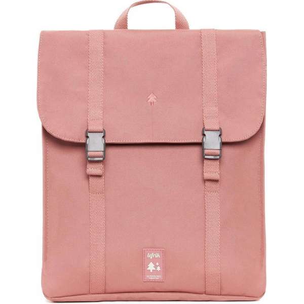Lefrik Handy Laptop Rugzak - Eco Friendly - Recycled Materiaal - 15 inch - Roze Lefrik Handy Laptop Rugzak - Eco Friendly - Recycled Materiaal - 15 inch - Roze