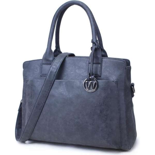 Wimona Isabella 2060 Schoudertas / Laptoptas - 15,4 inch - Zwart Wimona Isabella 2060 Schoudertas / Laptoptas - 15,4 inch - Zwart