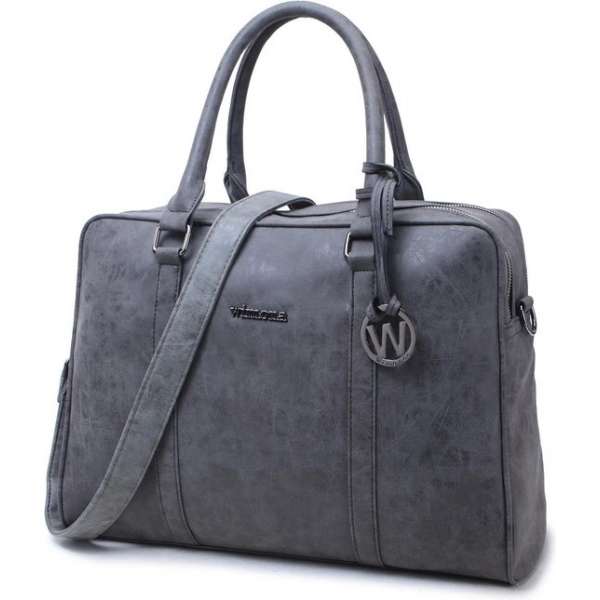 Wimona Luciana 2010 Dames Laptoptas - 15,6 inch - Grijs Wimona Luciana 2010 Dames Laptoptas - 15,6 inch - Grijs