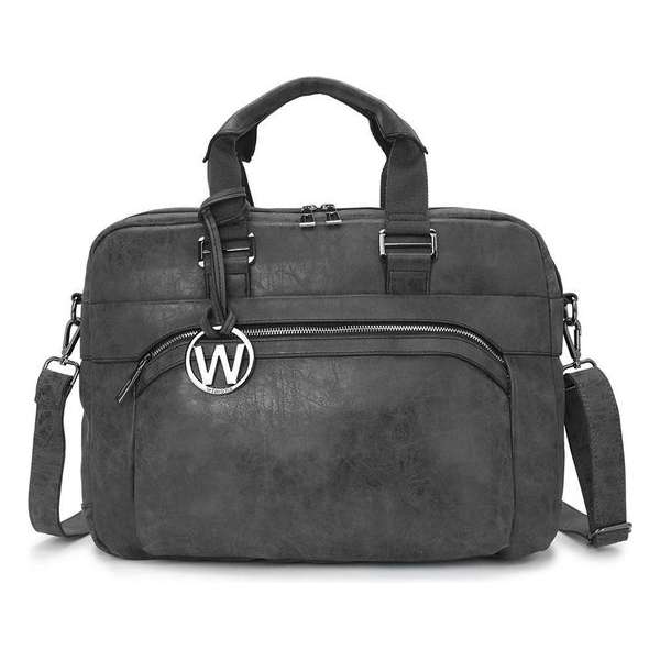 Wimona Eliana 2050 Dames Businesstas / Laptoptas - 15,4 inch - Zwart Wimona Eliana 2050 Dames Businesstas / Laptoptas - 15,4 inch - Zwart