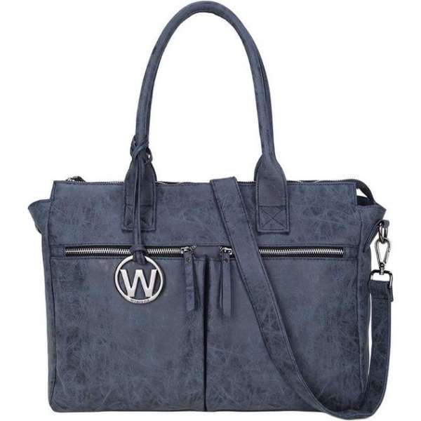 Wimona Catarina 2030 Schoudertas / Laptoptas - Blauw Wimona Catarina 2030 Schoudertas / Laptoptas - Blauw