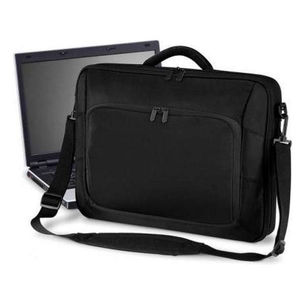 Quadra Unisex Schoudertas Zwart