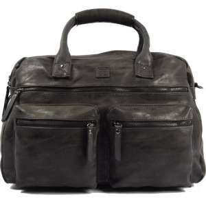 Bicky Bernard Laptoptas Omhang Hand & Schoudertas Western Bag - Laptop 15.4 inch Zwart - Black