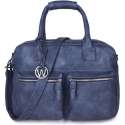 Wimona Alessia Two 1107 Schoudertas / Laptoptas - 15,4 inch - Blauw