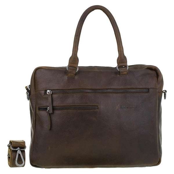 DSTRCT Raider Road Laptoptas 15 Cognac 360330 DSTRCT Raider Road Laptoptas 15 Cognac 360330