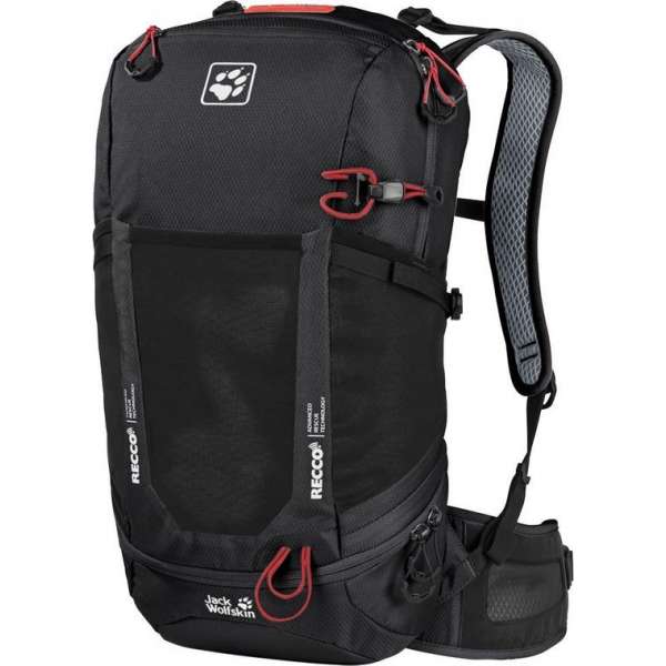 Jack Wolfskin Expedition Trunk 30 Rugzak Unisex - Black - One Size