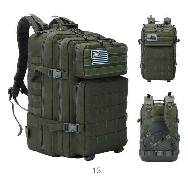 Northwest Tactical Backpack 45l rugzak - sport - school - werk ARMY GREEN Northwest Tactical Backpack 45l rugzak - sport - school - werk ARMY GREEN