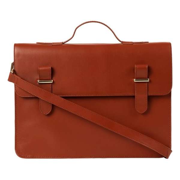 Grayham - Unisex Schoudertas Cognac Grayham - Unisex Schoudertas Cognac
