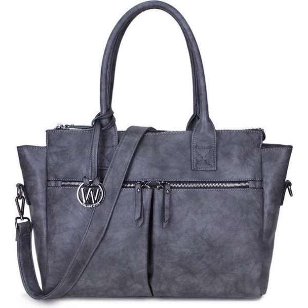 Wimona Catarina One 2031 Schoudertas / Laptoptas - Grijs Wimona Catarina One 2031 Schoudertas / Laptoptas - Grijs