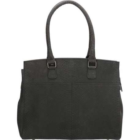 Old West Laptoptas 15.6'' Waco Zwart