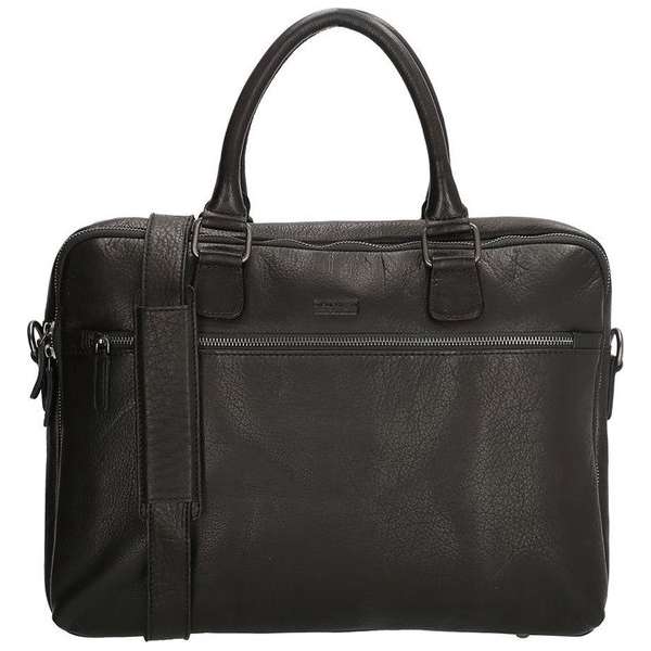 Old West Laptoptas 15.6'' Waco Zwart