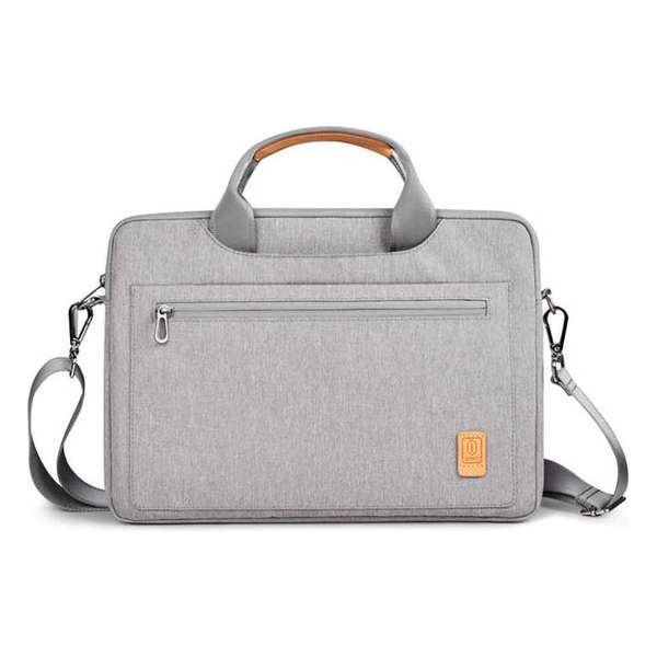 MSI Modern Laptop Tas - 14 inch Pioneer Waterafstotende laptoptas met schouderband - Grijs MSI Modern Laptop Tas - 14 inch Pioneer Waterafstotende laptoptas met schouderband - Grijs