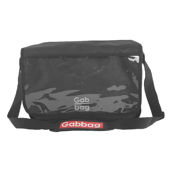 Gabbag Messenger Gabbag Unisex Schoudertas Zwart Gabbag Messenger Gabbag Unisex Schoudertas Zwart