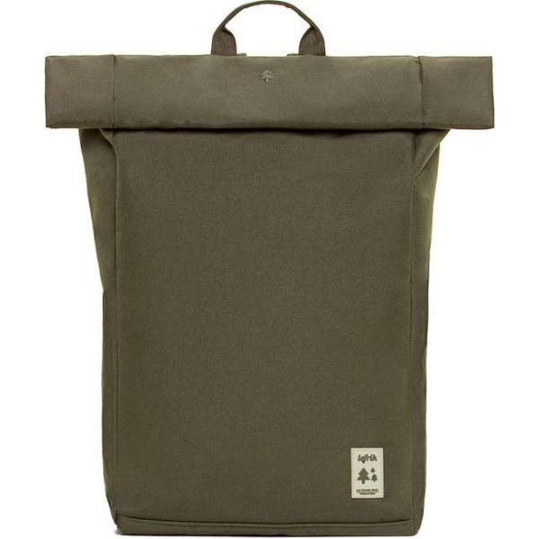 Lefrik Roll Rolltop Laptop Rugzak - Eco Friendly - Recycled Materiaal - 15,6 inch - Olijfgroen Lefrik Roll Rolltop Laptop Rugzak - Eco Friendly - Recycled Materiaal - 15,6 inch - Olijfgroen