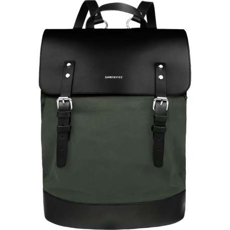 Sandqvist Hege Beluga Rugzak - 18 liter - Groen