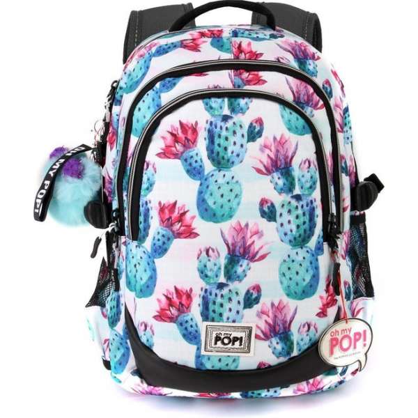 Oh My Pop - Cactus - Rugzak - Multi colour - Hoogte 44cm Oh My Pop - Cactus - Rugzak - Multi colour - Hoogte 44cm
