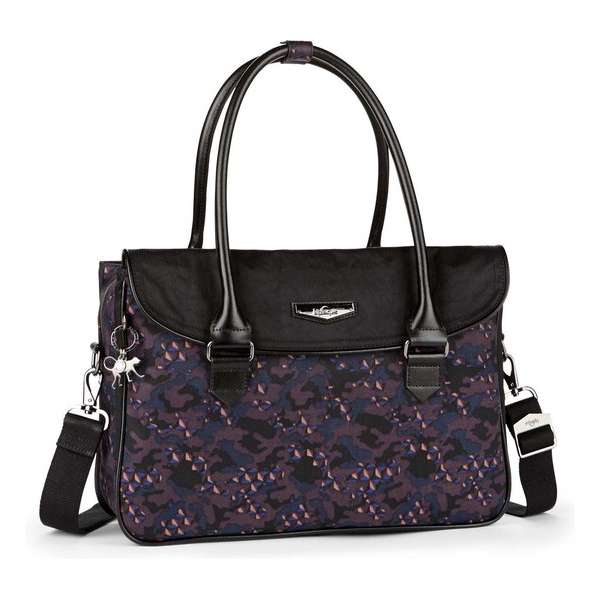 Kipling Superwork Dames Schoudertas Soft Camo Block Kipling Superwork Dames Schoudertas Soft Camo Block