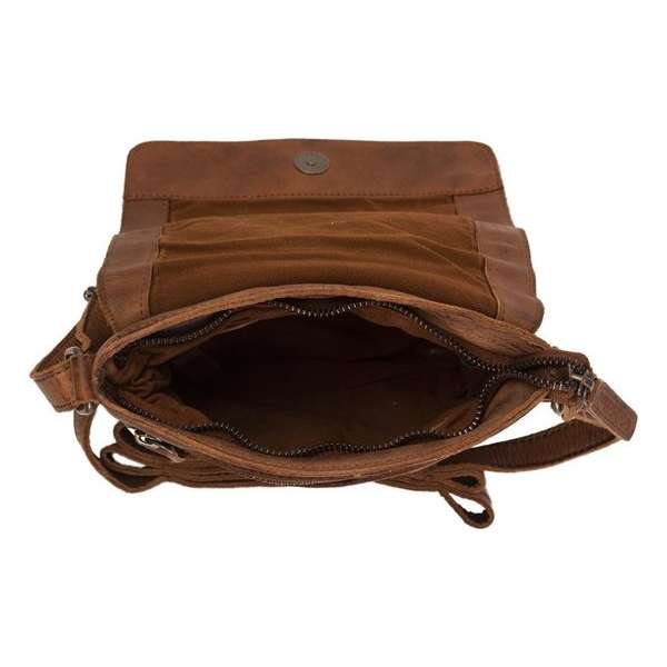 The Chesterfield Brand Heren Schoudertas Cognac