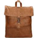 DSTRCT Rugzak Raider Road Leer - cognac