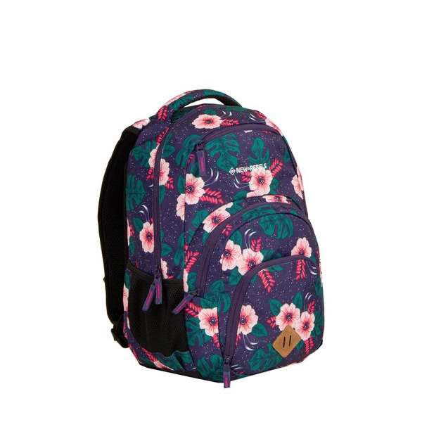 New Rebels New Rebels BTS 3 with laptop comp. flower print. New Rebels New Rebels BTS 3 with laptop comp. flower print.