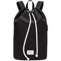 Sandqvist Evert Rugzak Black katoen canvas - Zwart - 18 liter