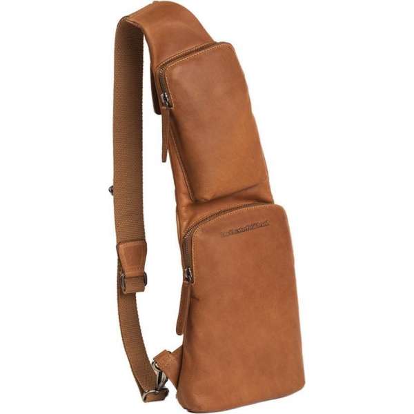 Chesterfield Logan Leren Crossbody Rugzak - Cognac Chesterfield Logan Leren Crossbody Rugzak - Cognac