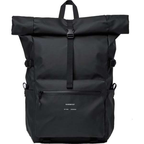 Sandqvist Rugzak Ruben Black SQA1186 Backpack Laptop 13 inch zwart Sandqvist Rugzak Ruben Black SQA1186 Backpack Laptop 13 inch zwart