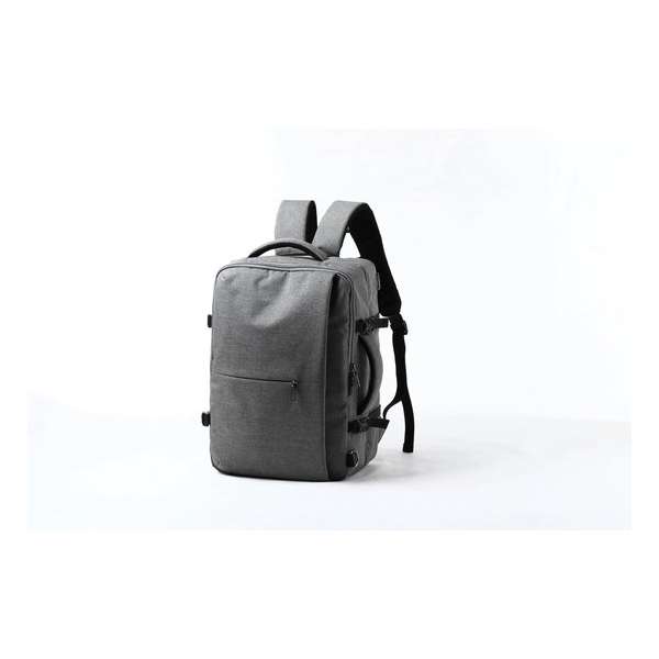 Luxe Rugtas & Reistas Combi Waterproof Anti Scheur/Diefstal Backpack Grijs Luxe Rugtas & Reistas Combi Waterproof Anti Scheur/Diefstal Backpack Grijs