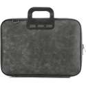 Bombata 15,6 inch Laptoptas Denim Jeans - 15 - Antraciet Zwart