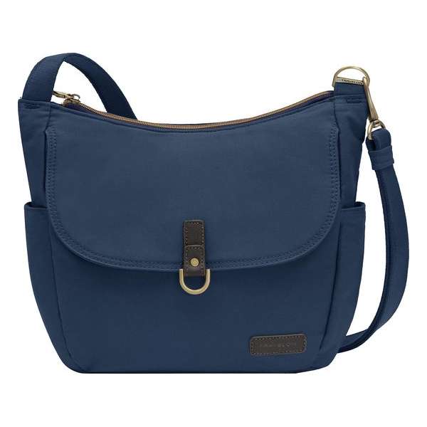 Travelon Courier Dames Anti-diefstal tas Blauw Travelon Courier Dames Anti-diefstal tas Blauw