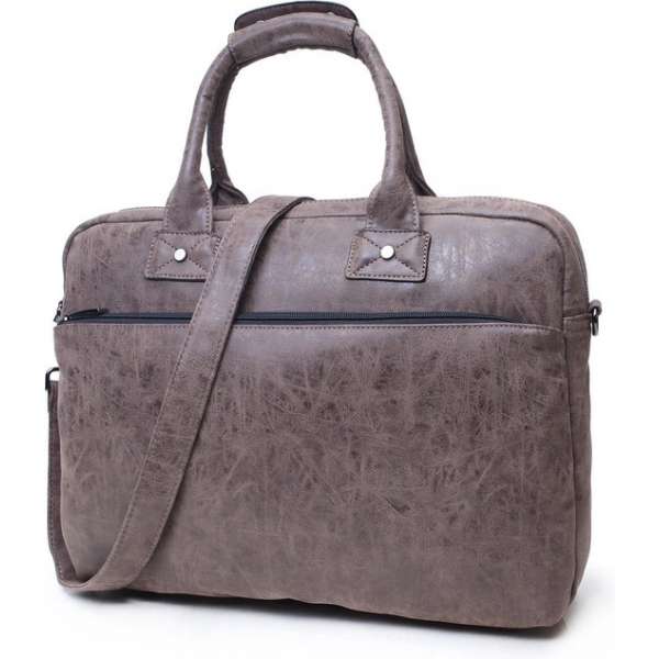 Wimona Parijs 2065 Businesstas / Laptoptas - 15,4 inch - Donkerbruin Wimona Parijs 2065 Businesstas / Laptoptas - 15,4 inch - Donkerbruin