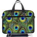 Laptoptas 15,6 / schoudertas pauwen patroon - Sleevy - laptoptas - schooltas