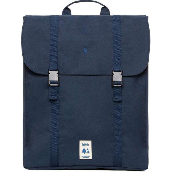 Lefrik Handy Laptop Rugzak - Eco Friendly - Recycled Materiaal - 15 inch - Donkerblauw Lefrik Handy Laptop Rugzak - Eco Friendly - Recycled Materiaal - 15 inch - Donkerblauw