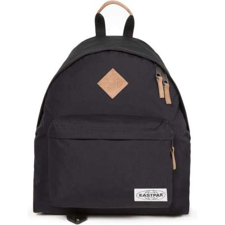 Eastpak Padded Pak'r Into Nylon Blac Rugzak  - zwart