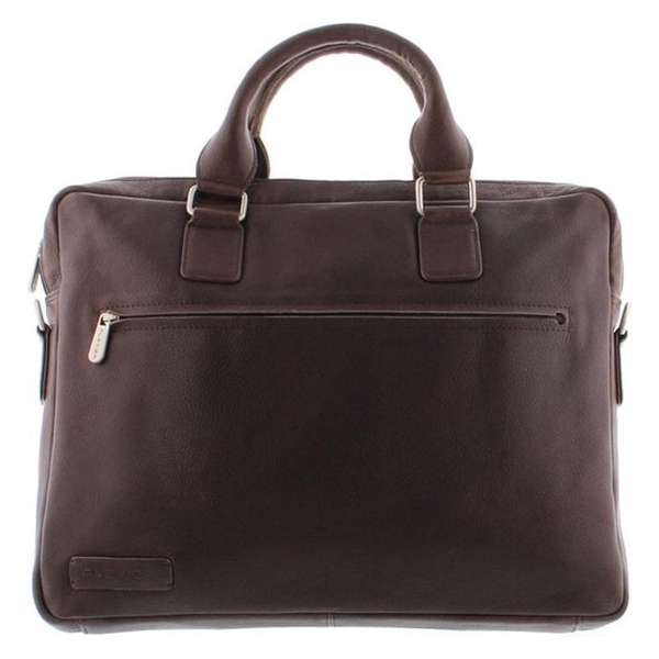 Plevier laptoptas 15.6 inch dark brown Plevier laptoptas 15.6 inch dark brown