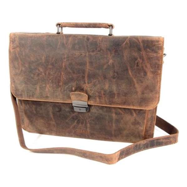 Old West Heren Aktetas Bruin