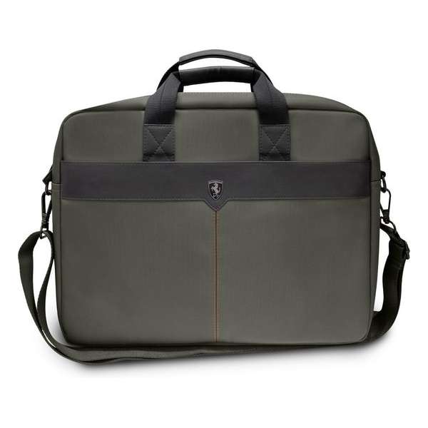 Ferrari universeel 15 inch Kaki Laptoptas - Off Track - FEOCECB15KA Ferrari universeel 15 inch Kaki Laptoptas - Off Track - FEOCECB15KA