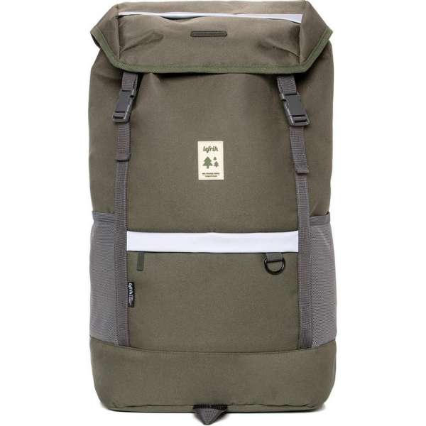 Lefrik Everest Laptop Rugzak - Eco Friendly - Recycled Materiaal - 15,6 inch - Olijfgroen Lefrik Everest Laptop Rugzak - Eco Friendly - Recycled Materiaal - 15,6 inch - Olijfgroen