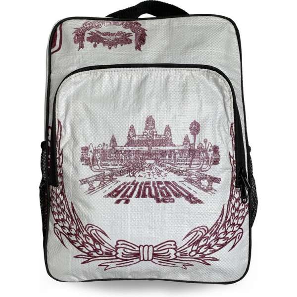Elephant Rugzak Castle | XL formaat | geschikt voor 15 inch laptop | Recyclede cementzakken | Upcycled | Duurzaam Elephant Rugzak Castle | XL formaat | geschikt voor 15 inch laptop | Recyclede cementzakken | Upcycled | Duurzaam