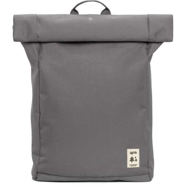 Lefrik Roll Rolltop Laptop Rugzak - Eco Friendly - Recycled Materiaal - 15,6 inch - Grijs Lefrik Roll Rolltop Laptop Rugzak - Eco Friendly - Recycled Materiaal - 15,6 inch - Grijs