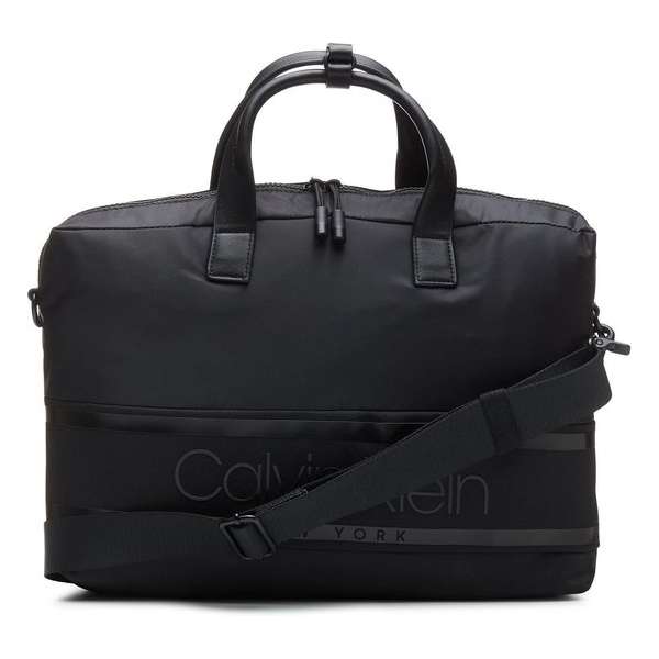 Calvin Klein Black Laptoptas  - zwart