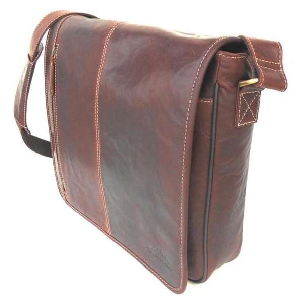 Alpenleder Atlanta 15'' Documententas Bruin