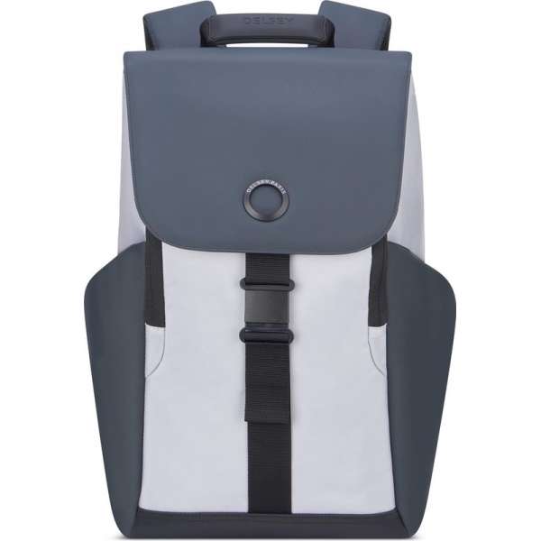 Delsey Securflap Laptop Backpack - Anti Diefstal - 1 Compartment - 15 inch - Silver Delsey Securflap Laptop Backpack - Anti Diefstal - 1 Compartment - 15 inch - Silver